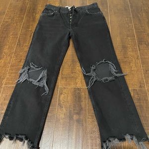 Free people Maggie Staight Jean NWT